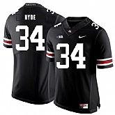 Ohio State Buckeyes 34 Carlos Hyde Black Nike College Football Jersey Dzhi,baseball caps,new era cap wholesale,wholesale hats